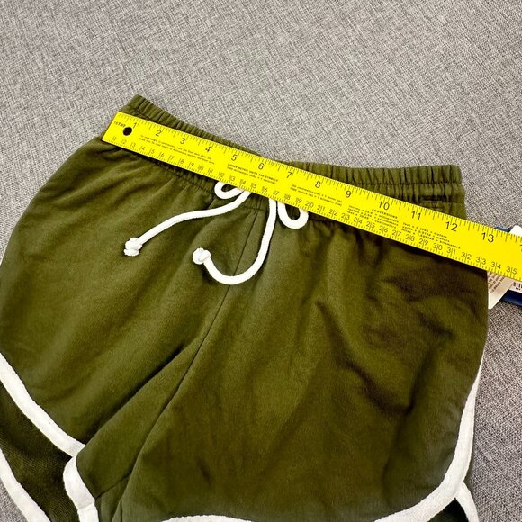 NEW!‎ Classic 80's Arizona Shorts Rick Avocado XS $36 Drawstring Elastic Stretch - Picture 7 of 11